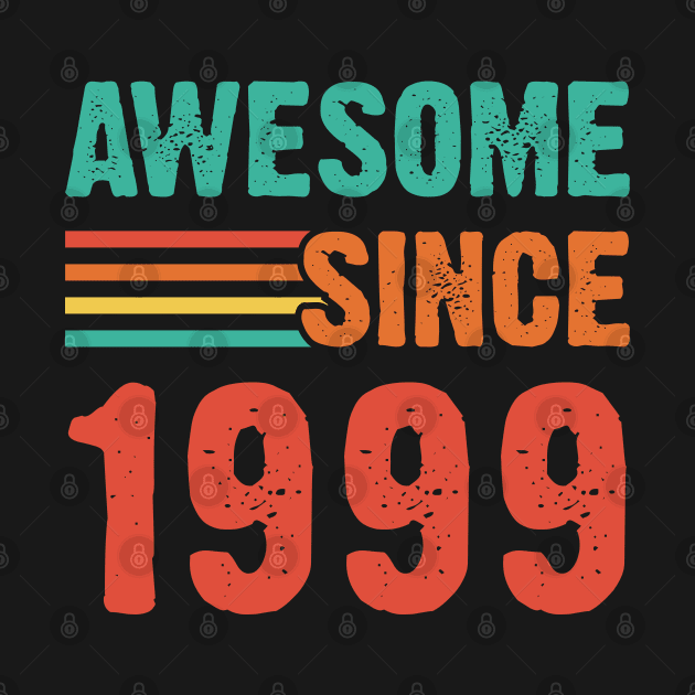 Vintage Awesome Since 1999 by Emma