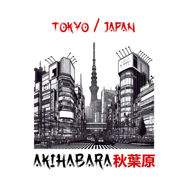 Akihabara City by nrwahid