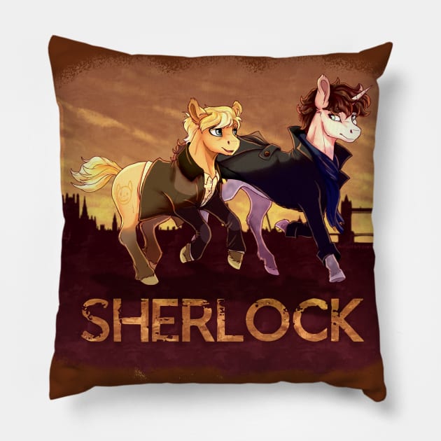 My Little Sherlock Pillow by GaelleDragons