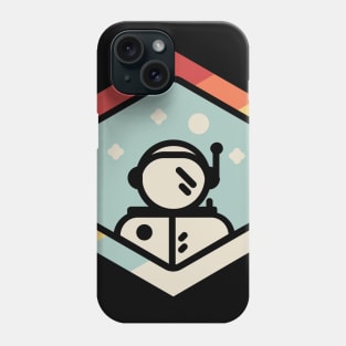 Retro Vintage Space Astronaut Shuttle Phone Case