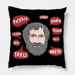 Aristotle Concepts Pillow