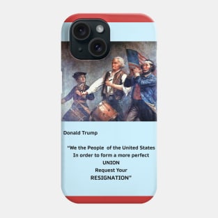 RESIGNATION MARCHING BAND Phone Case