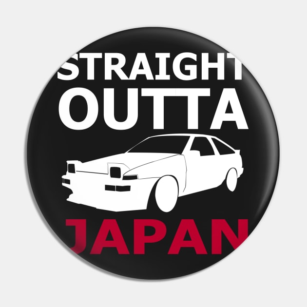 Straight Outta Japan Pin by J0k3rx3