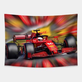 Charles Leclerc - Ferrari Tapestry