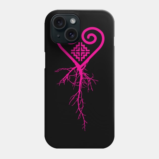 Hmoob Roots - MAGENTA Phone Case by Culture Clash Creative