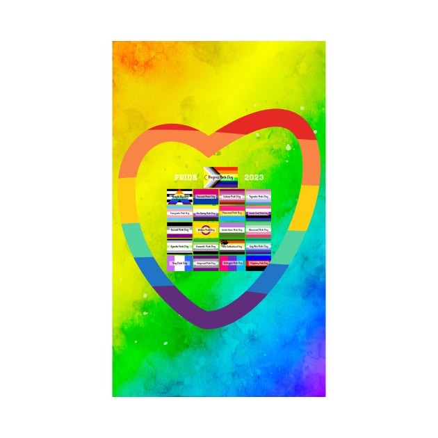 Inclusive Pride Flags by Jay Major Designs