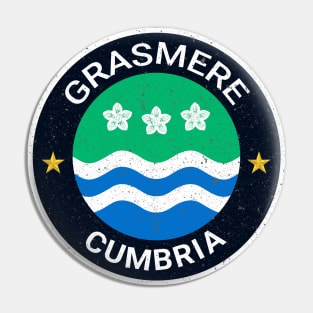 Grasmere - Cumbria Flag Pin