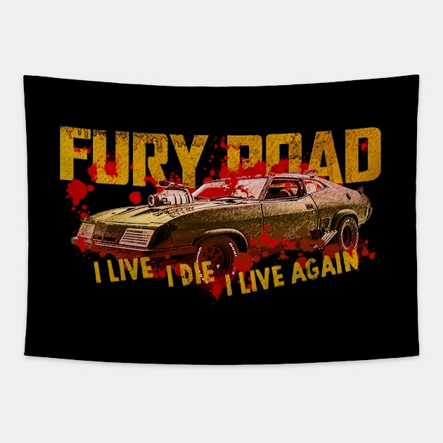 FURY ROAD Tapestry by outlawalien