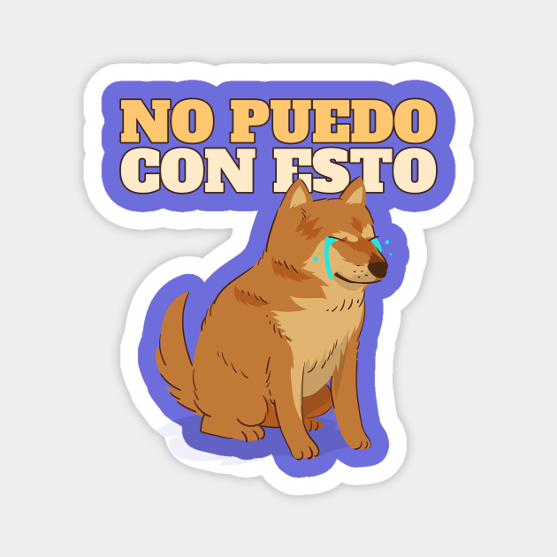 Sad Dog Meme - Sad Dog - Magnet | TeePublic