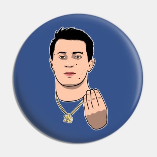 Tommy gesture Pin