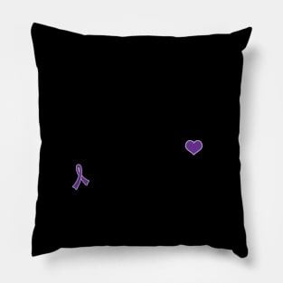 Crohns Walk Ribbon Pillow