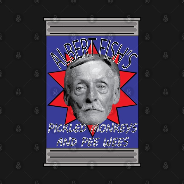 Albert Fish's Canned Goods by dflynndesigns