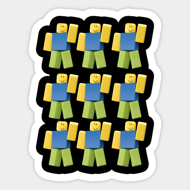 Roblox Noob Character Sticker