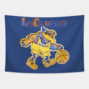 LaCrosse Catbirds Basketball Tapestry