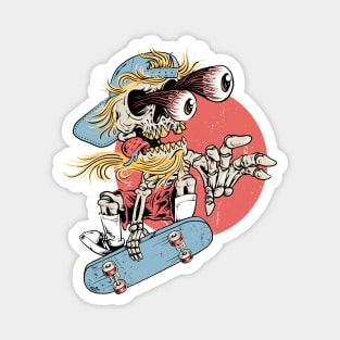 Skateboarding Magnet