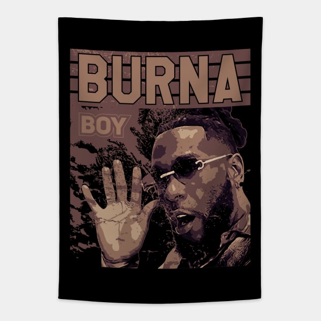 Burna boy // Hip hop Tapestry by Degiab