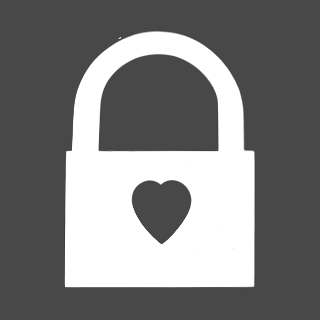 "The Key to My Heart: A Padlock Artwork by AlienMirror