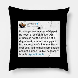 good trouble timeline - john lewis Pillow