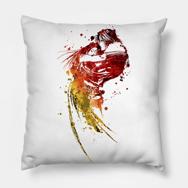 Final Fantasy VIII (Colored) Pillow by JonathonSummers