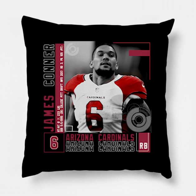 James Conner Paper Pillow by binchudala