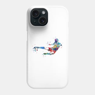 Male Soccer Player Phone Case