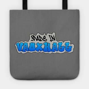 Made in Vauxhall I Garffiti I Neon Colors I Blue Tote