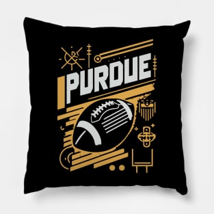 PURDUE tribute - Football Purdure University Design Purdue tribute foot ball player Pillow