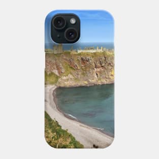 The ruins of Dunnottar Castle on the Aberdeenshire coastline, Scotland Phone Case