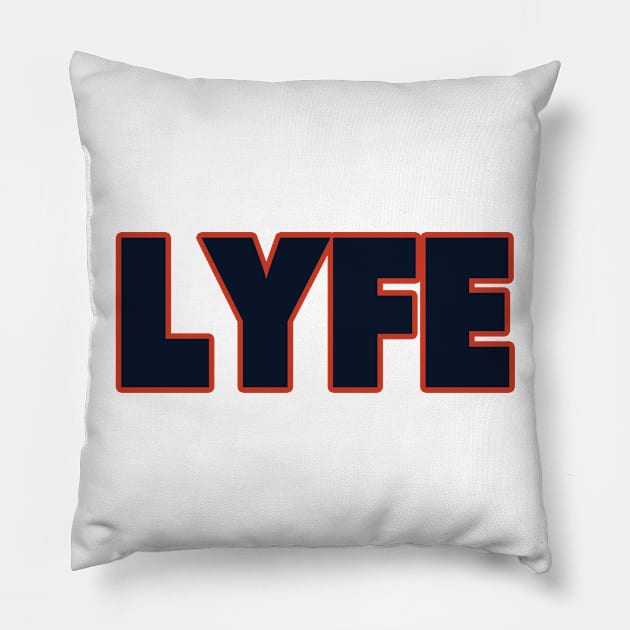 Chicago LYFE!!! Pillow by OffesniveLine