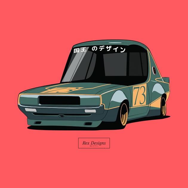 Nissan Skyline Kenmeri Bosozoku by RexDesignsAus