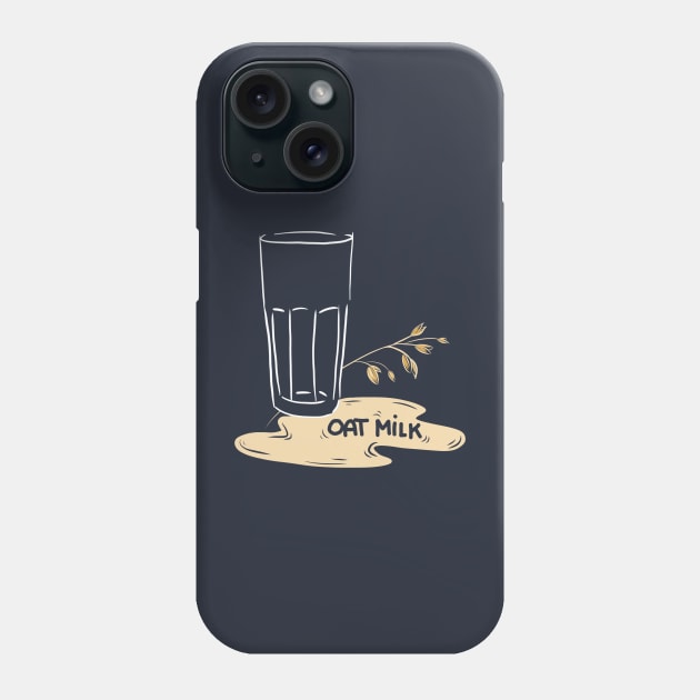 Oat Milk Glass Phone Case by High Altitude