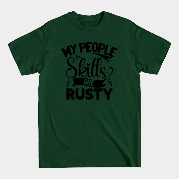 Disover Castiel quote My people skills are rusty - Supernatural - T-Shirt