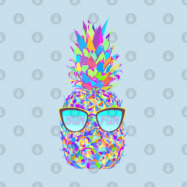 Women's pineapple by ivtanart