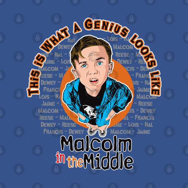 Discover Malcolm This Is What A Genius Looks Like - Malcolm In The Middle - T-Shirt