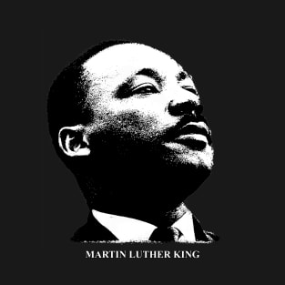 Martin Luther King Portrait Pop Art T-Shirt