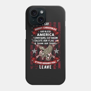 Merry Christmas America Phone Case