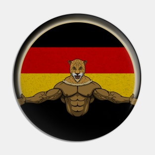 Cheetah Germany Pin