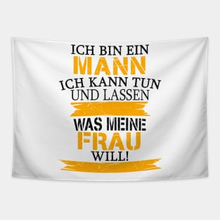 Mann lustige Sprüche Ehemann Männer Geschenke Tapestry