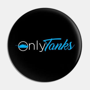 Only tanks funny only fans logo parody Pin