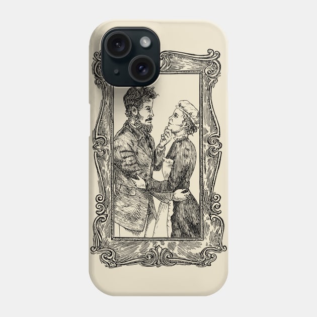 Joe and Maggie - a love story Phone Case by Outlaw_Joe_Byrne