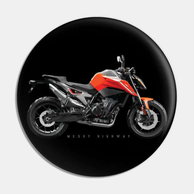 KTM 790 Duke orange sn Pin by MessyHighway