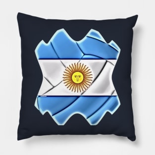 Soccer ball Argentina Champion World 2022 Pillow