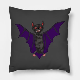 Cartoon bat design! Pillow