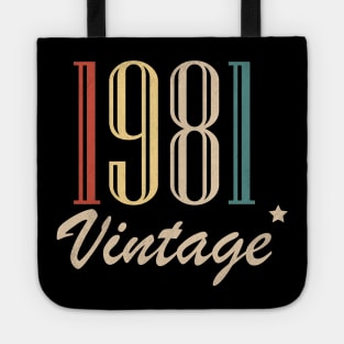 Vintage 1981 Tote