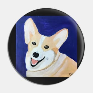 Chunky Corgi Pin