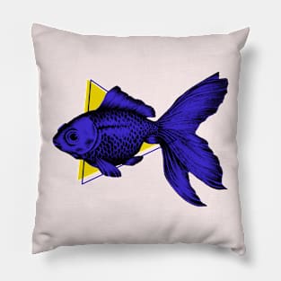 Blue fish Pillow