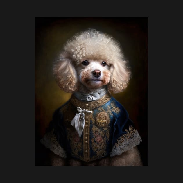 Royal Portrait of a Toy Poodle by pxdg