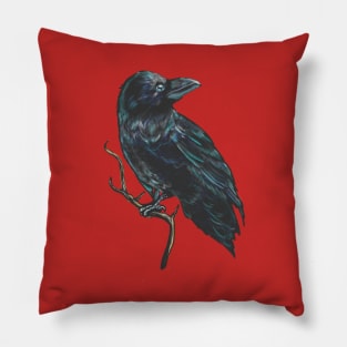 Raven Pillow