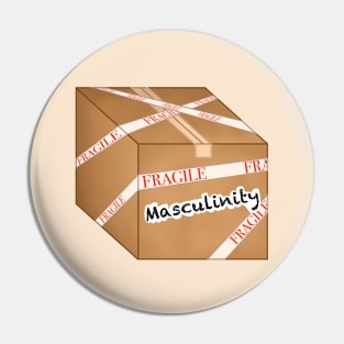 fragile masculinity in a box Pin