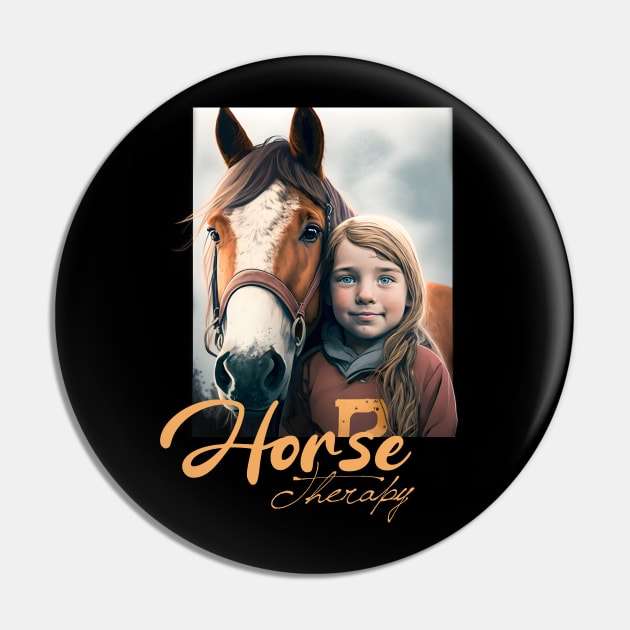 Happy Horse Pin by ArtRoute02